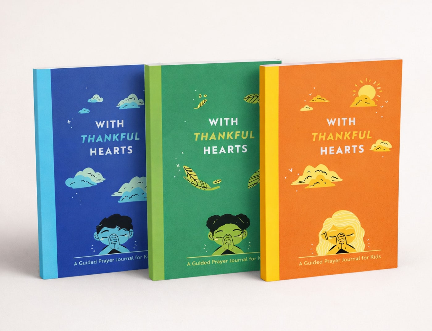 Little Lionheart With Thankful Hearts Kid's Prayer Journals